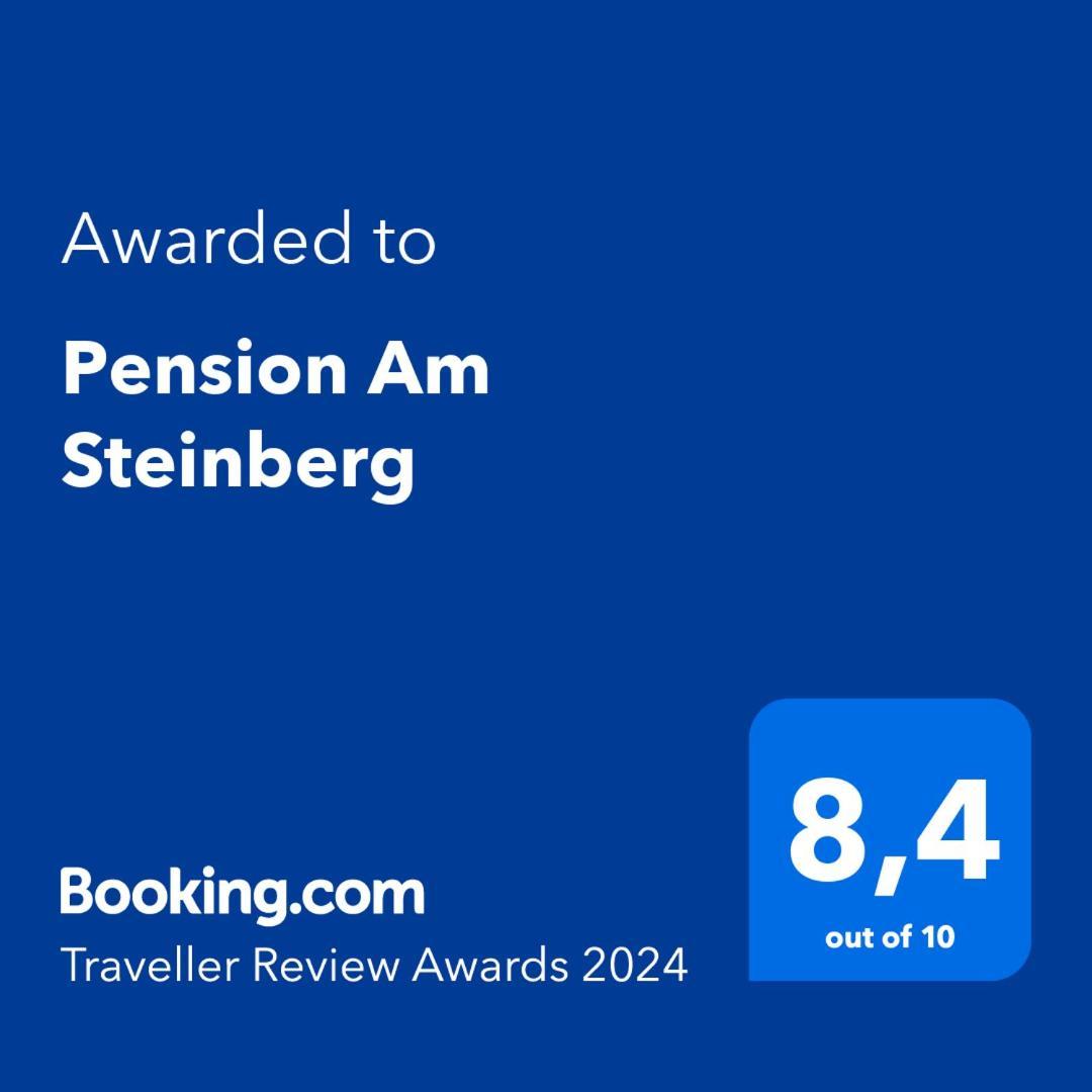 Pension Am Steinberg Muldenstein Eksteriør bilde